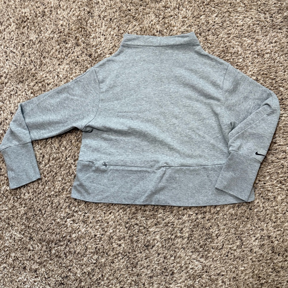Nike Light Gray Pullover Hoodie